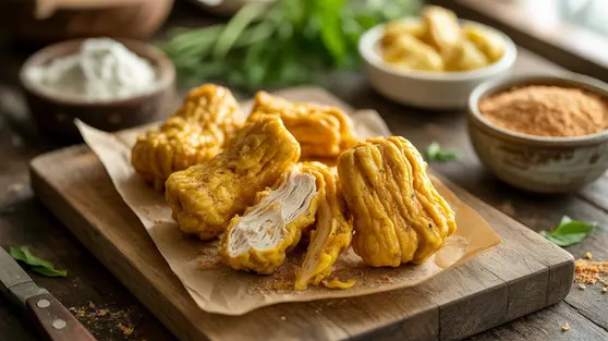 Resep Vegie Chicken Crispy Nangka Muda yang Renyah