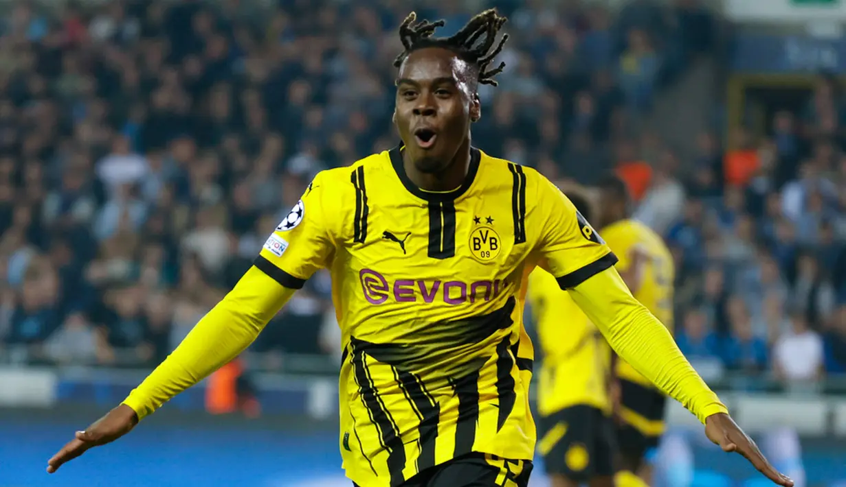 Berkat hasil ini, Dortmund menduduki papan atas klasemen. Di sisi lain, Club Brugge harus terpuruk di papan bawah. (AP Photo/Omar Havana)