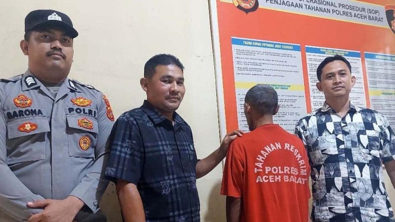 Polres Aceh Barat Tangkap Pelaku Kekerasan Seksual Anak di Bawah Umur