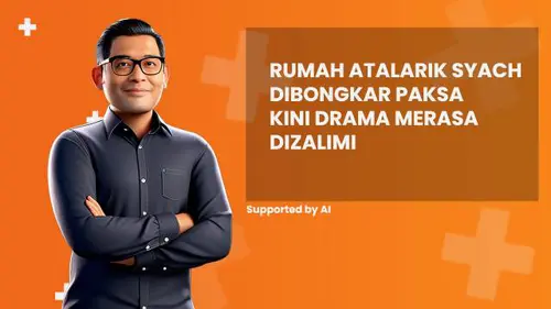 Rumah Atalarik Syach Dibongkar Paksa Kini Drama Merasa Dizalimi