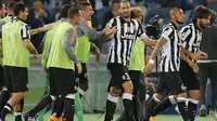 KABAR BURUK- Juventus tak bisa menurunkan bek Giorgio Chiellini di final Liga Champions. (Reuters / Giampiero Sposito)