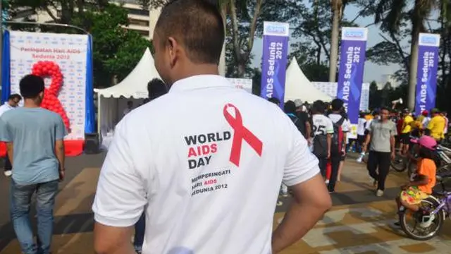 Peringatan Hari AIDS sedunia di Jakarta