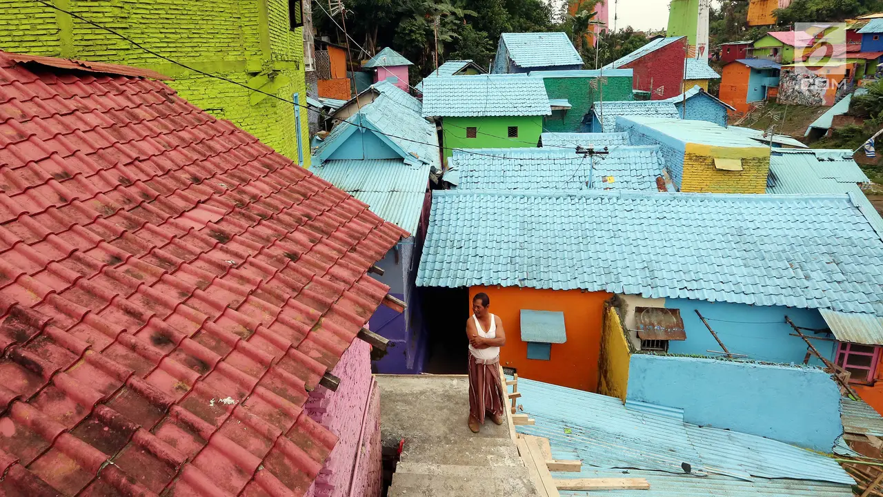Keindahan Kampung Warna-warni Malang Jadi Daya Tarik Wisata