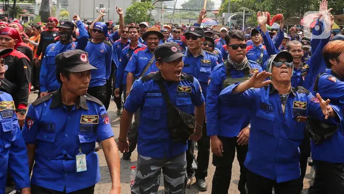 Desak Pengupahan Tak Pakai PP 51/2023, Buruh Berunjuk Rasa di Kemnaker