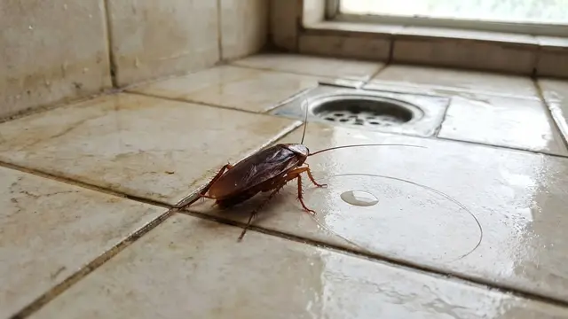 Cara Cepat Mengusir Kecoak dari Kamar Mandi Lembap/Gemini AI