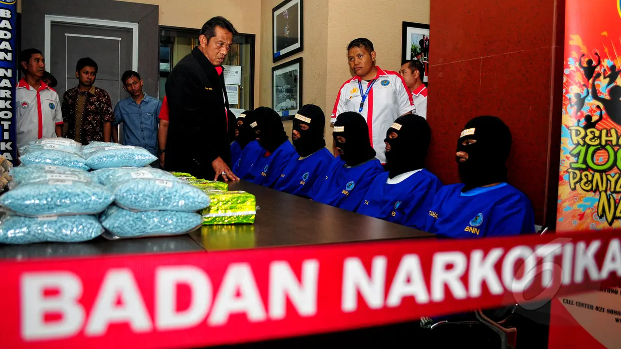 BNN Gagalkan Peredaran Setengah Juta Butir Ekstasi