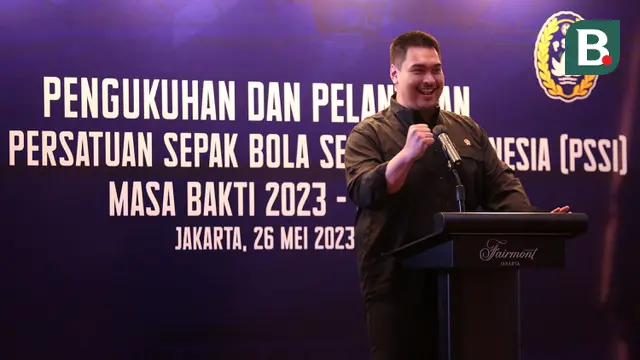 Pelantikan Pengurus PSSI Masa Bakti 2023-2027