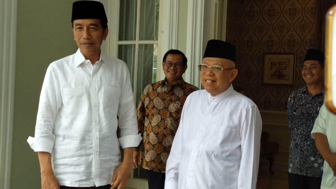Jokowi bertemu dengan Ma'ruf Amin