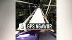 thumbnail kurir naik ke jembatan gantung karena ngikutin gps