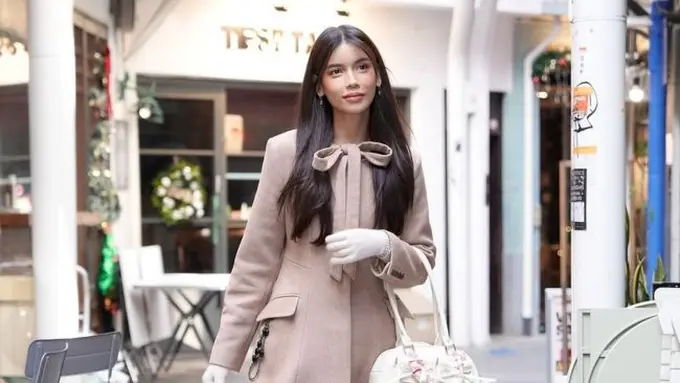 Potret Sabrina Chairunnisa Kala Berlibur di Korea (credit: instagram/sabrinachairunnisa_)