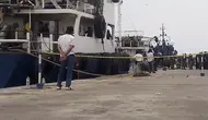 Tanker Diduga Bawa 2 Ton Sabu Dicegat di Selat Malaka
