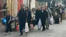 Kantor media pemerintah daerah setempat mengatakan serangan Israel tersebut menewaskan sedikitnya 73 warga Palestina. (Islam AHMED/AFP)