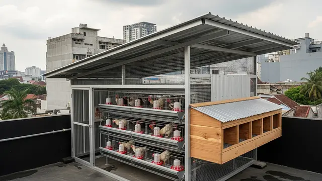 6 Model Atap Kandang Ayam Petelur Terbaik untuk Produktivitas Optimal