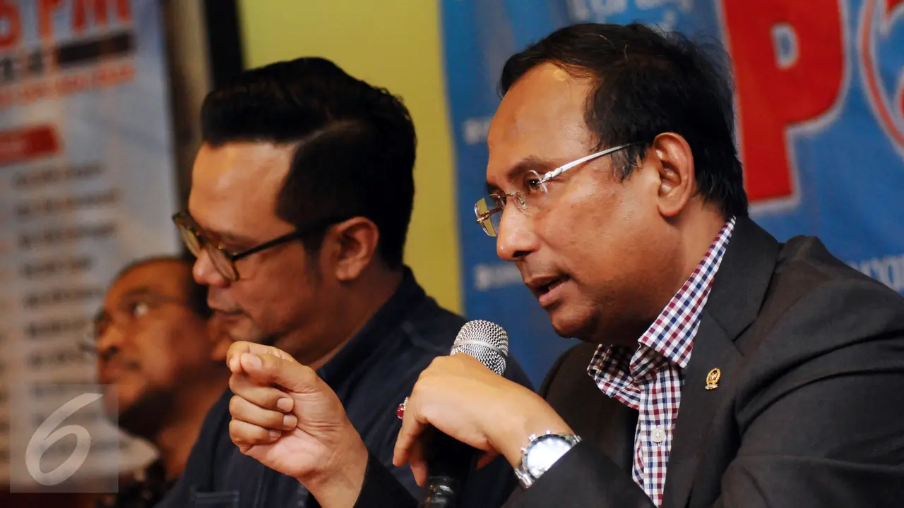 20160102-Wakil Ketua Komisi VII DPR RI dan Anggota DPD RI Bahas Kegaduhan Blok Masela-Jakarta