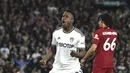 Di babak kedua, Leeds sempat menipiskan ketinggalan dari Luis Sinisterra di menit ke-47. (AP Photo/Rui Vieira)