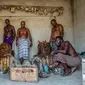 Pelaksanaan ritual tahunan voodoo di Benin, Afrika Barat, Minggu (10/1/2021). (dok. Yanick Folly / AFP)