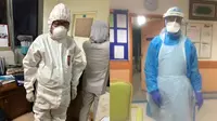 7 Potret Tenaga Medis Bekerja 48 Jam Non-Stop Tangani Virus Corona Ini Bikin Salut