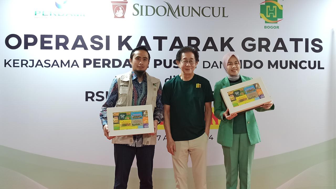 Sido Muncul Berikan Operasi Gratis untuk 200 Penderita Katarak di Bogor
