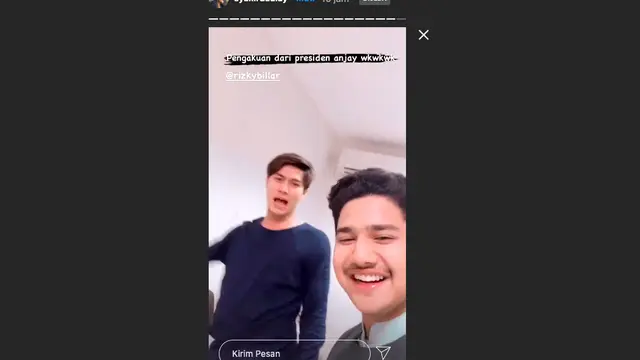 Syakir Daulay dan Rizky Billar