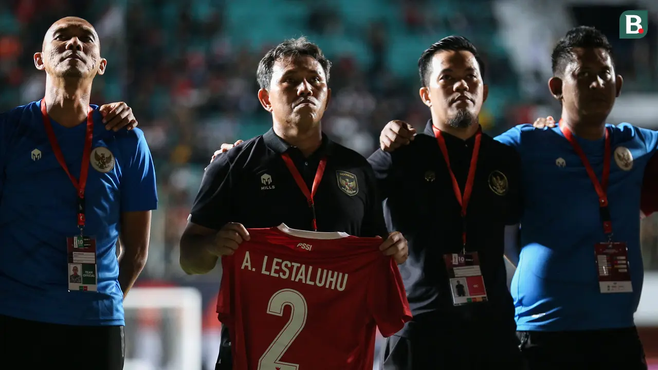 Foto: Semangat Juang Alfin Lestaluhu Jadi Cambuk Bima Sakti Bersama Timnas Indonesia U-16 di Piala AFF U-16 2022
