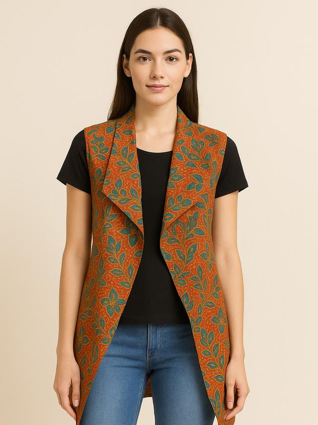 7 Outer Batik Wanita Tanpa Lengan di 2025, Simpel Tapi Tetap Stylish