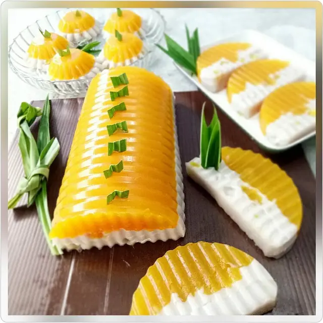 Puding nangka susu
