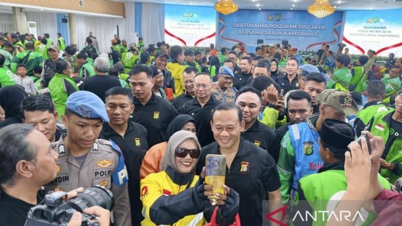 Kapolda Metro Jaya Ajak Sabuk Kamtibmas Perkuat Keamanan Lingkungan Jakarta