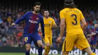 Andre Gomes merasa tertekan karena sampai saat ini belum mampu memberikan penampilan sesuai dengan harapan para suporter Barcelona. (AFP/Pau Barrena)