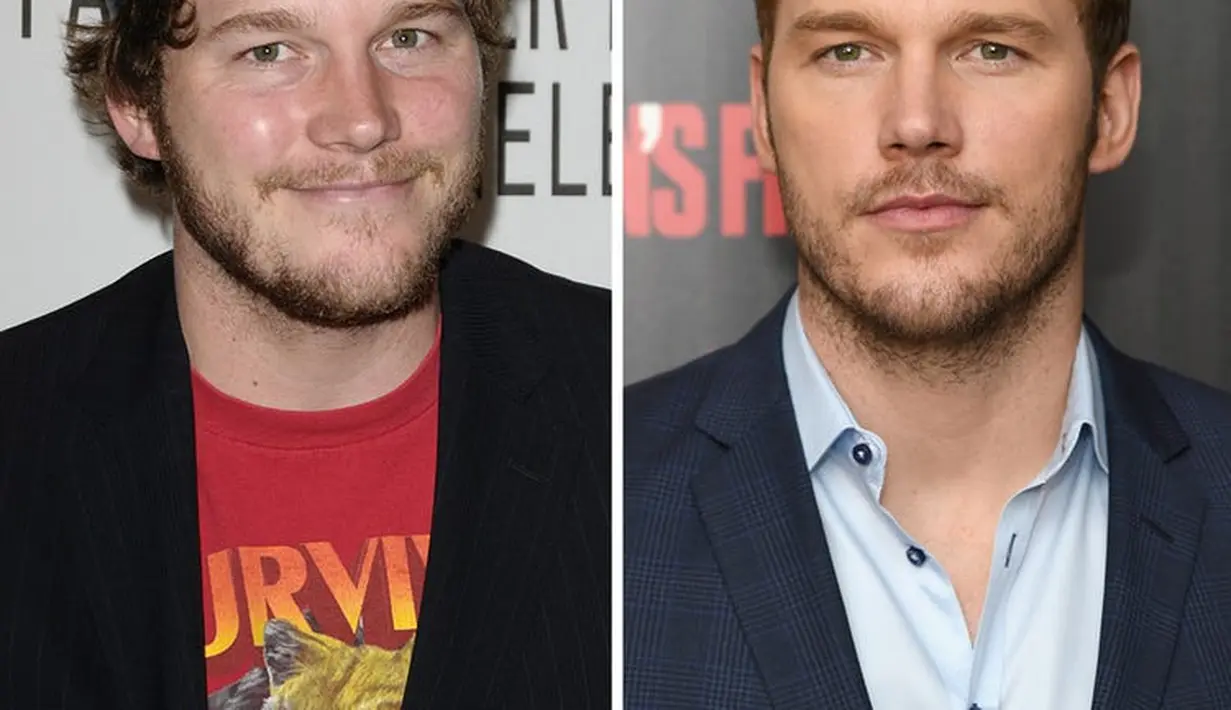 Semakin tua semakin matang dan   seksi, Chris Pratt memang seperti   wine. Dulunya cupu, sekarang jadi   salah satu hot daddy. (Getty   Images/Life&Style)