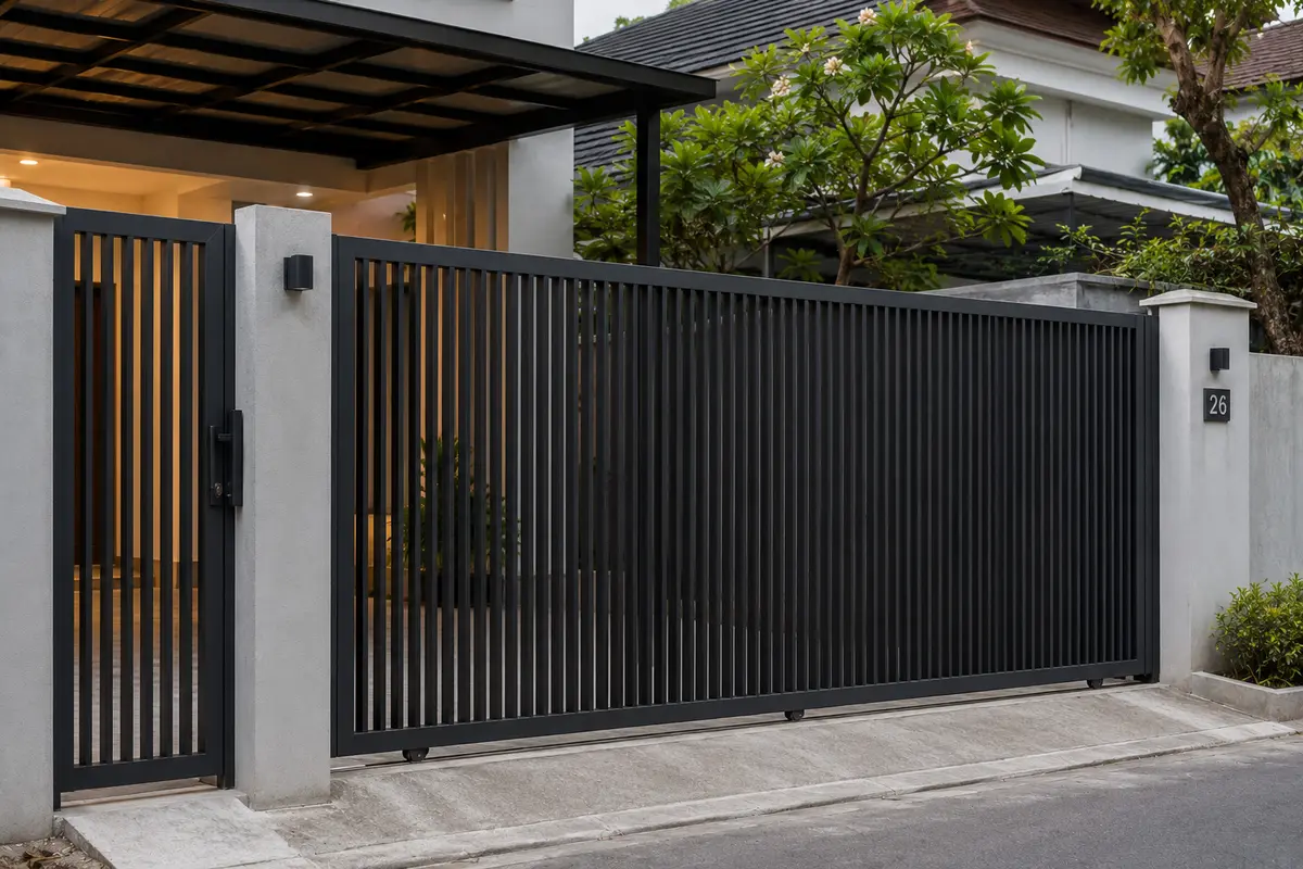 Model Pagar Besi Kokoh untuk Rumah yang Tidak Mudah Dibobol