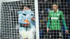 Juventus mendapat hasil meyakinkan saat bertandang ke markas Sassuolo pada pekan ke-19 Serie A 2025/2026. (Massimo Paolone/LaPresse via AP)