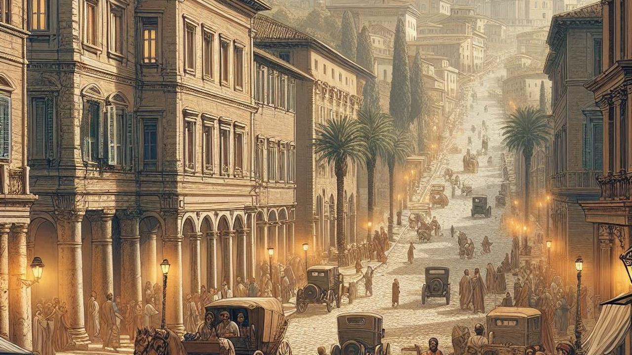 Ilustrasi Banyak Jalan Menuju Roma