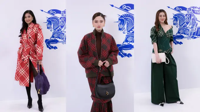 14 Gaya Elegan Artis Wanita Hadiri Acara Burberry Outerwear 2024 di Jakarta, Mikha Tambayong, Syifa Hadju, hingga Aaliyah Massaid