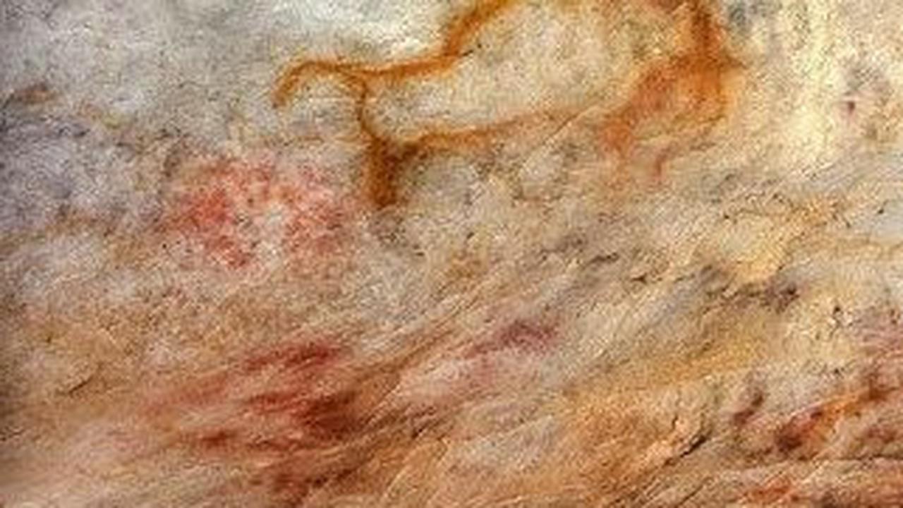 Lukisan Gua Berusia 7.500 Tahun Bergambar Manusia Prasejarah Jago Memanjat Tali