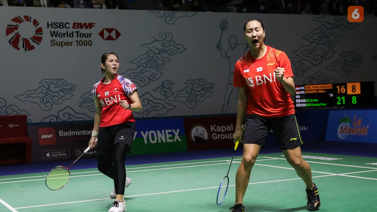 East Ventures Indonesia Open 2022: Febby Valencia Dwijayanti Gani/Ribka Sugiarto