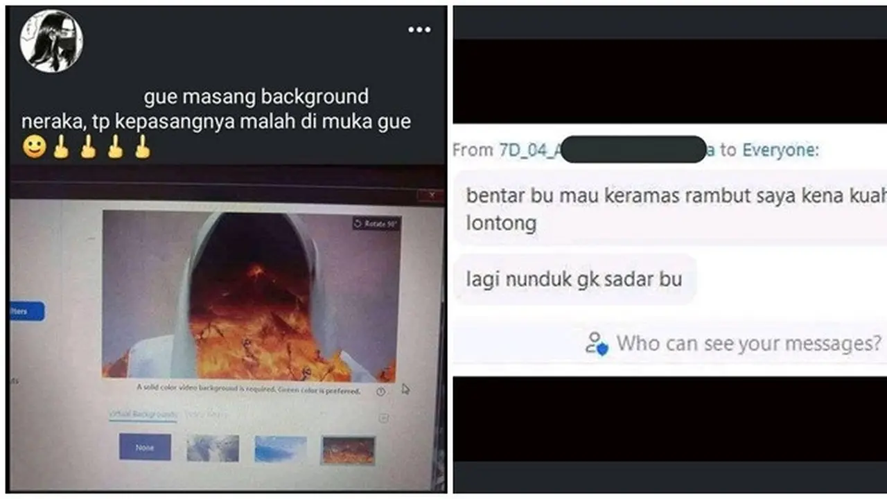 10 Keluh-Kesah Netizen saat Sekolah Online Ini Bikin Tepuk Jidat
