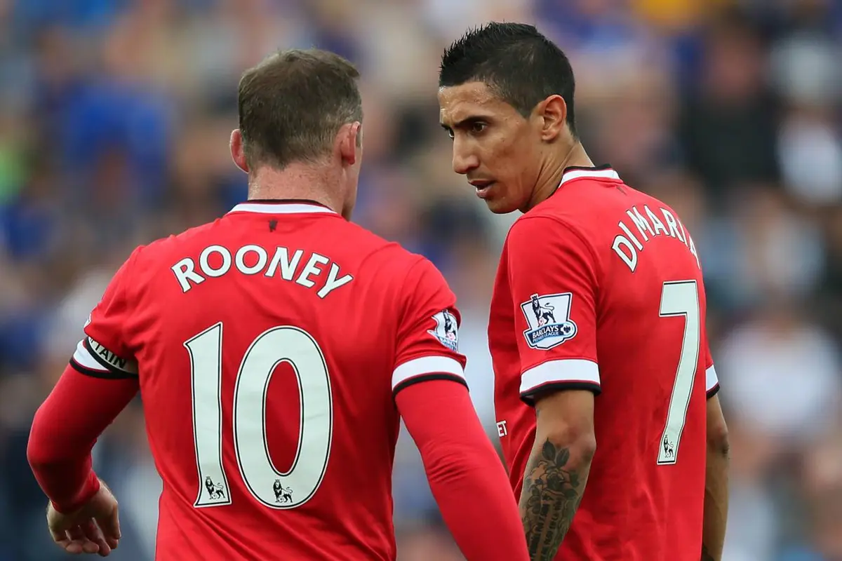 Wayne Rooney dan Angel di Maria