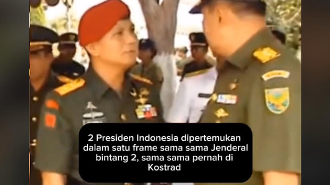Momen Lawas Prabowo & SBY Ngobrol Serius, Sama-Sama Berseragam Jenderal TNI Bintang 2 & Pegang Tongkat Komando