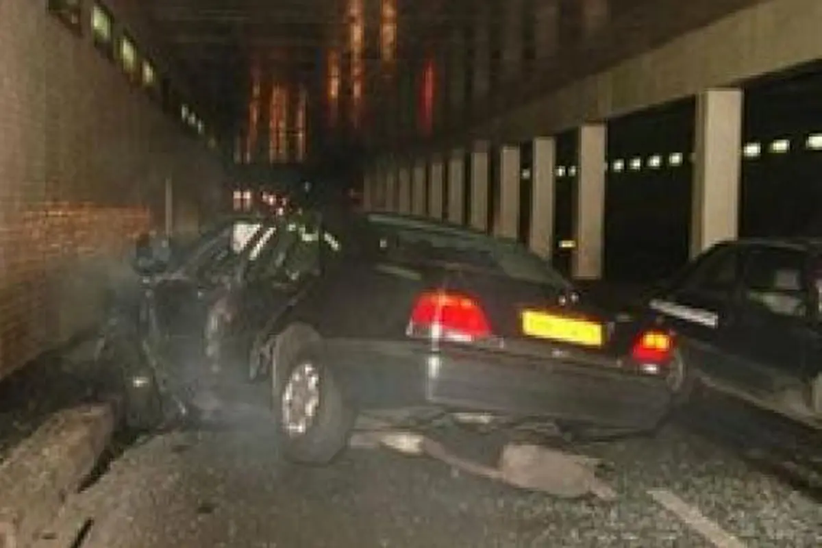 Kecelakaan mobil Putri Diana. (Reuters)