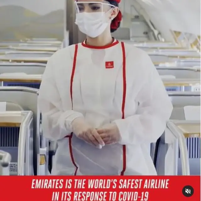 Emirates Terpilih Sebagai Maskapai Teraman Selama Pandemi