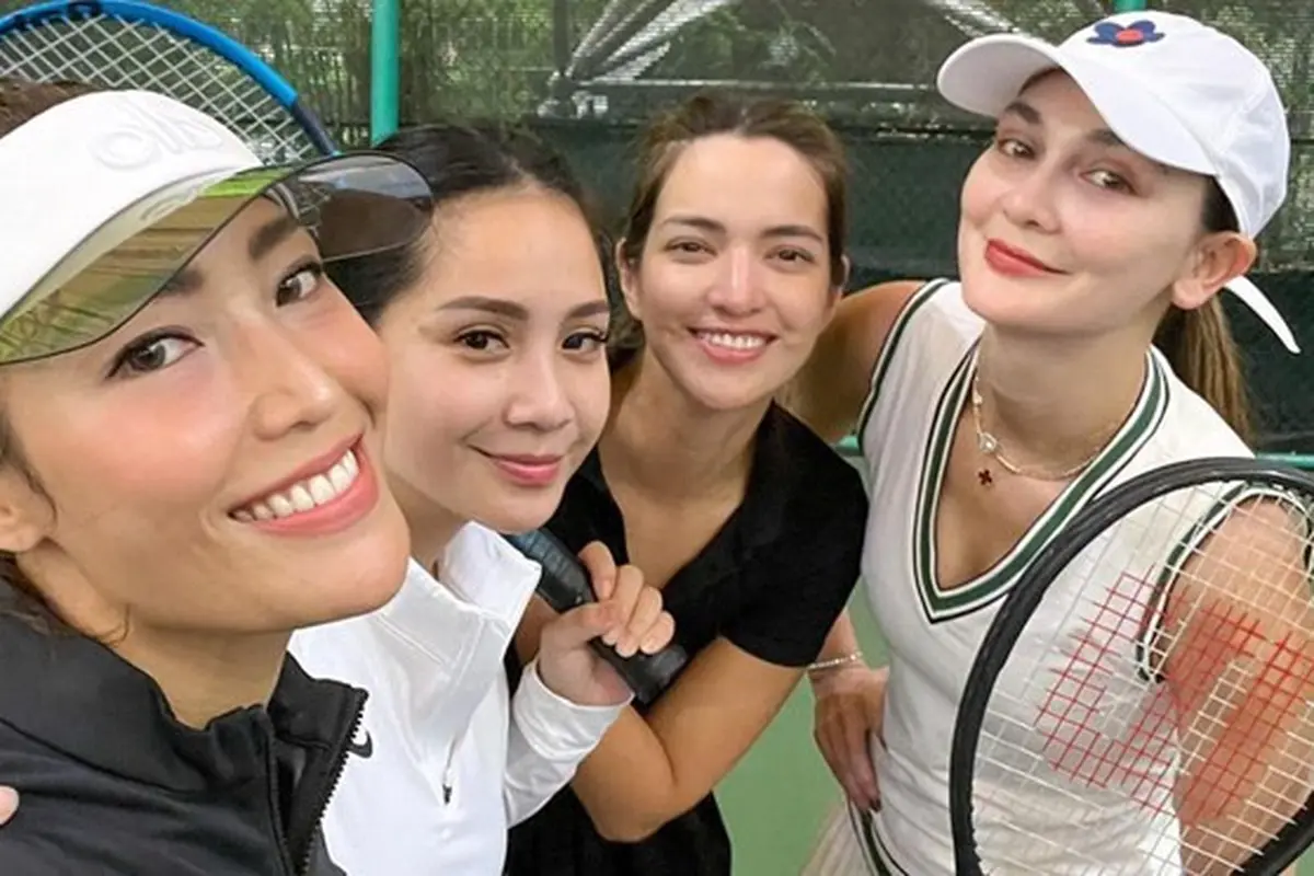 6 Potret Nagita Slavina dengan Geng Tenis RCTC, Kompak Banget