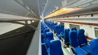 PT Kereta Api Indonesia (KAI) sedang modifikasi kursi untuk menggantikan gerbong kelas ekonomi. (Foto: KAI)