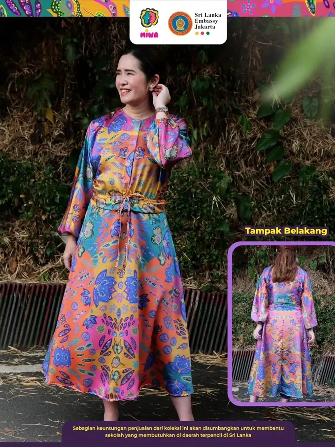 Kolaborasi Miwa Pattern X Kedubes Sri Lanka