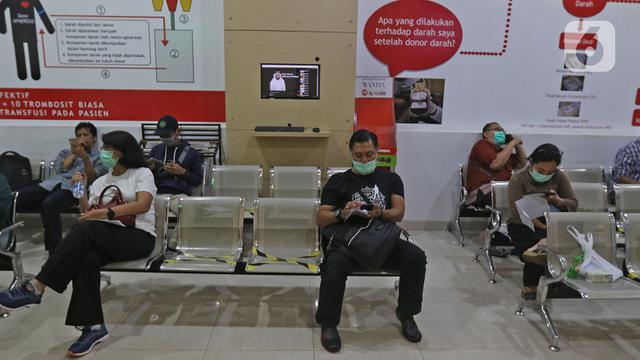 Social Distancing di PMI DKI Jakarta