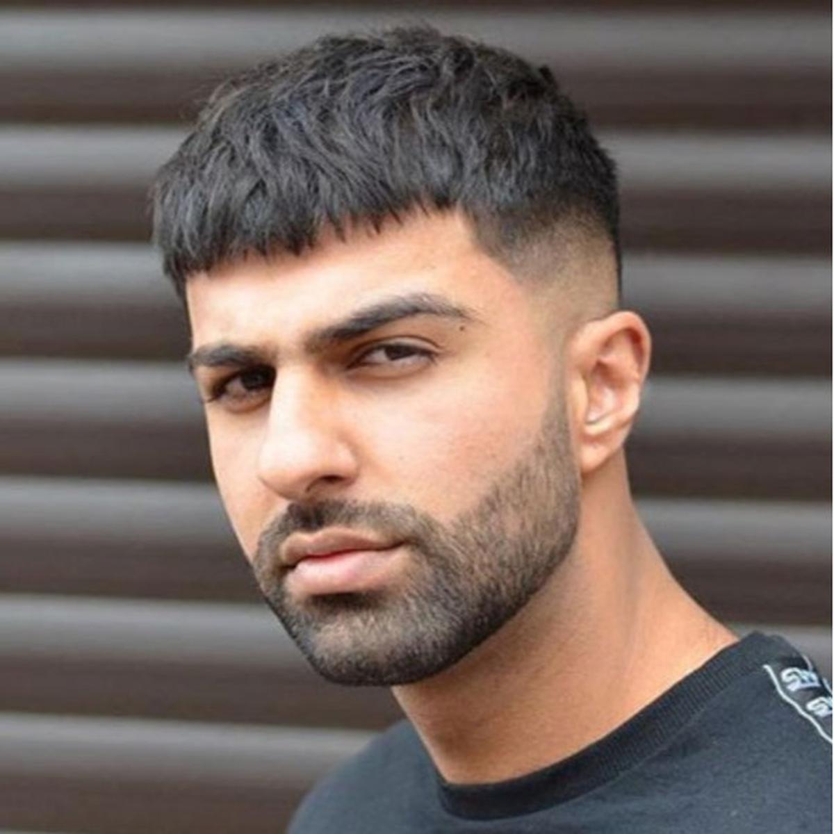 Model Rambut Textured Crop Fade
