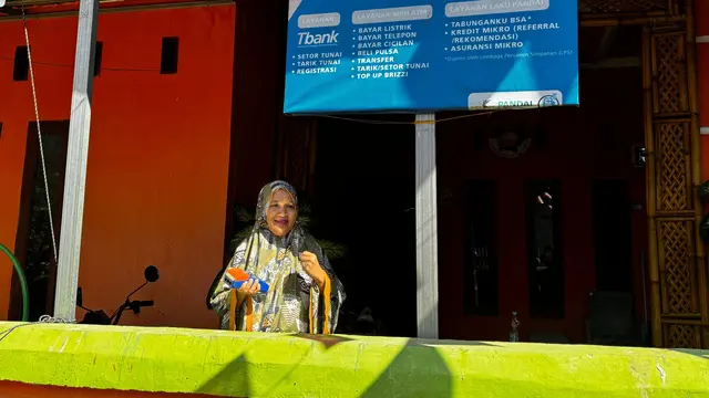 Cerita AgenBRILink Mariyati Daeng Ngintang "Pahlawan Inklusi Keuangan" dari Pulau Lae-lae Makassar