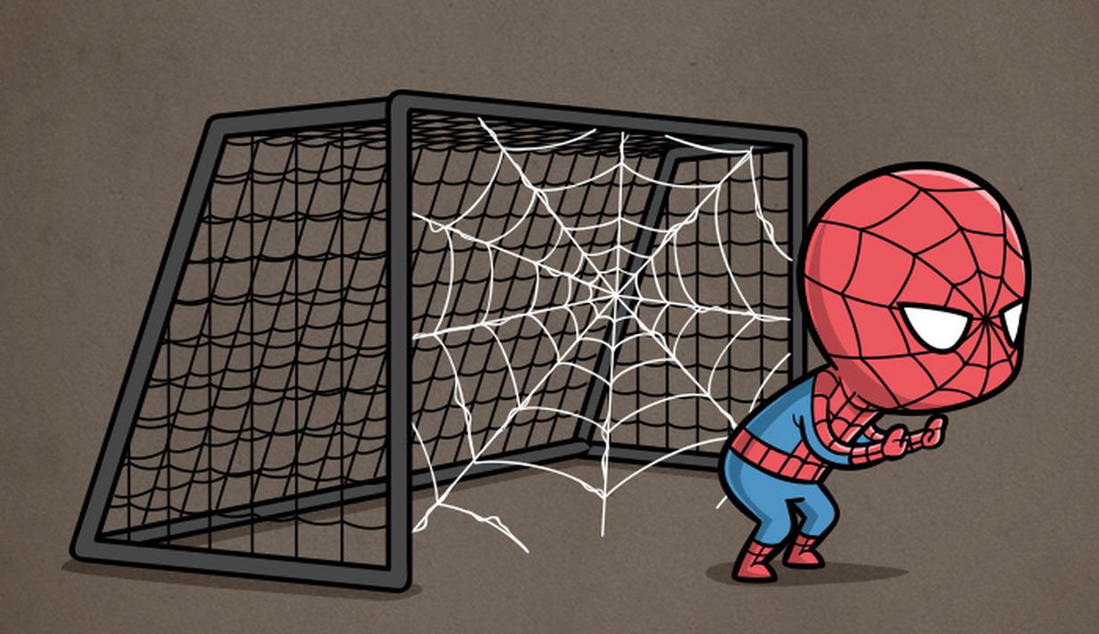 Komik Lucu Ketika Superhero Menekuni Dunia Olahraga ...