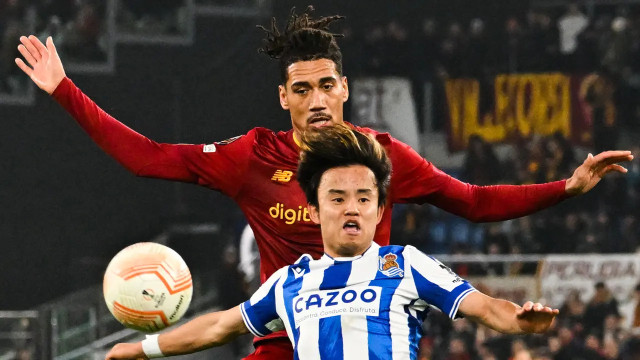 Laga AS Roma vs Real Sociedad di Liga Eropa