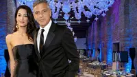 George Clooney dan Amal Alamuddin (mirror.co.uk)