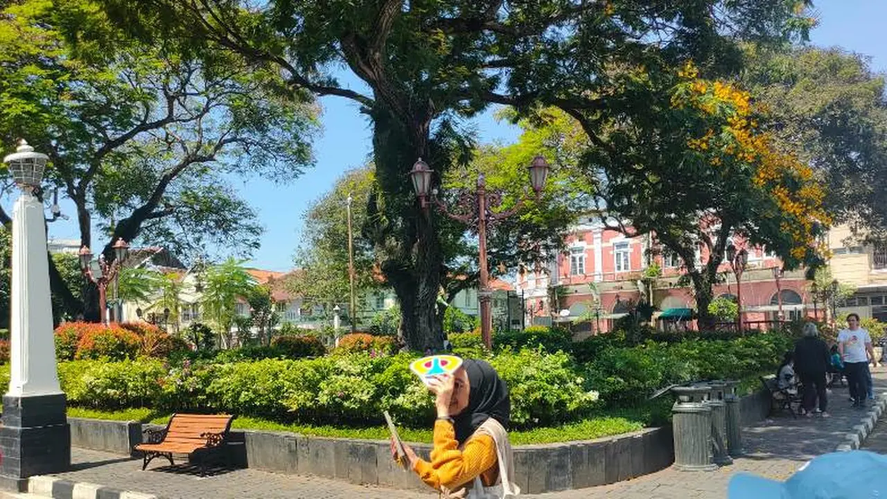 Taman Srigunting di Kota Tua Semarang
